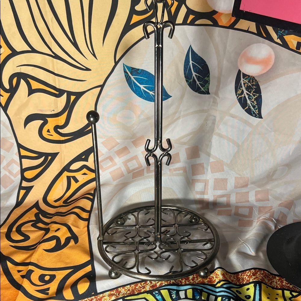 Gun Metal Paper Towel Holder